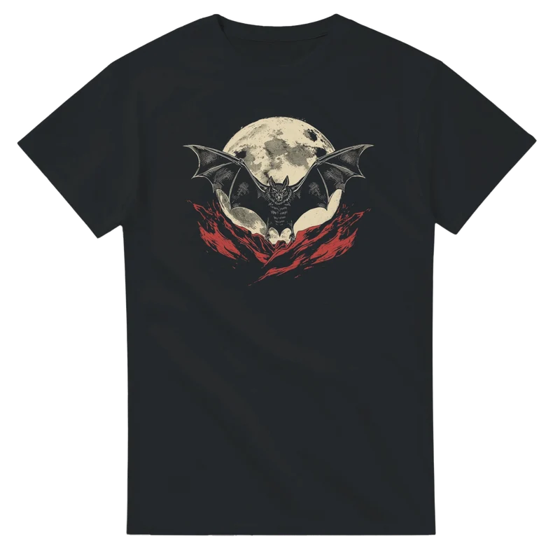 T-shirt - Fladdermus Fullmåne