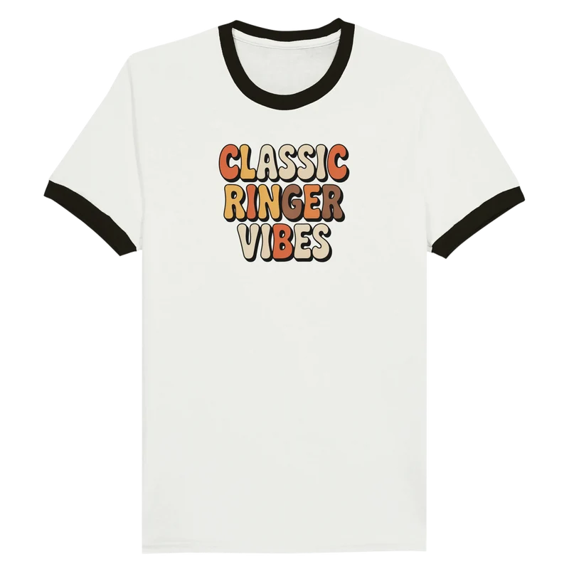 T-shirt Ringer - Classic Ringer Vibes