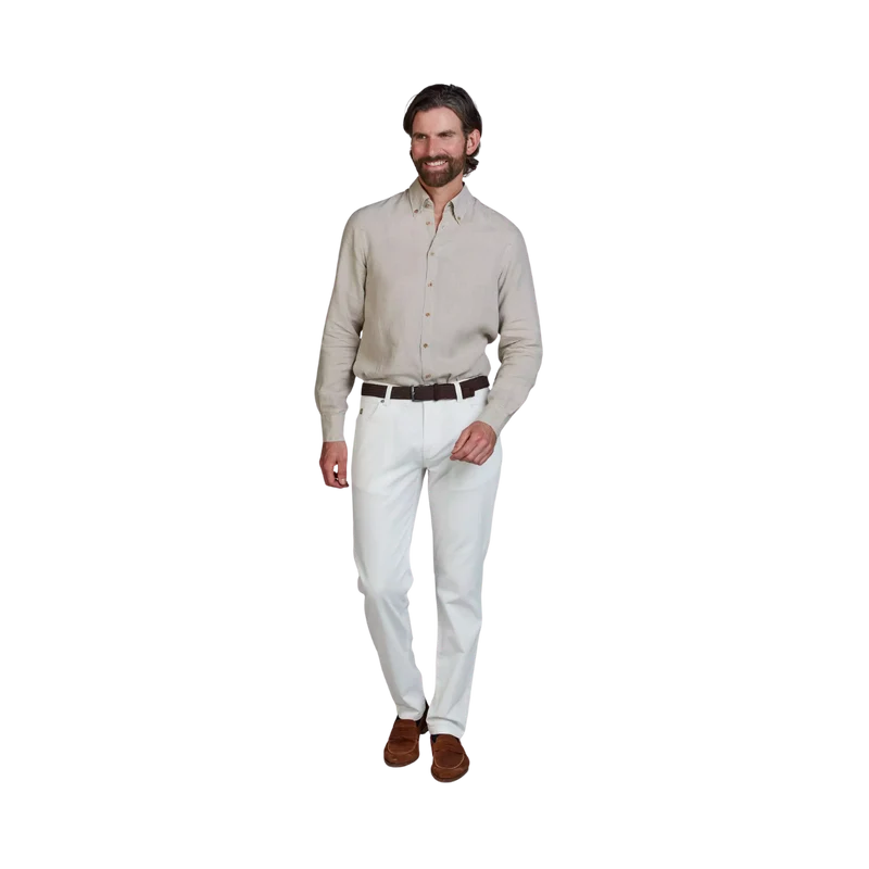 5-Pkt Diamond Stretch - 11 Offwhite