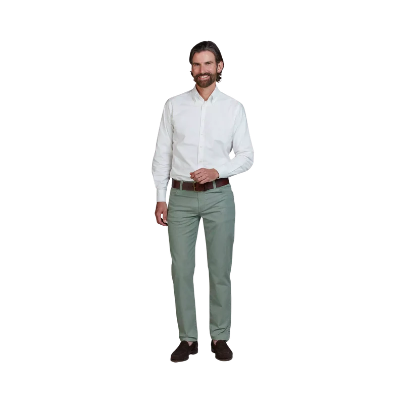 5-Pkt Twill Melange - Green