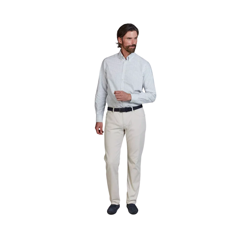 5-Pkt Cut'N Sew Pan Oxford - Irish White