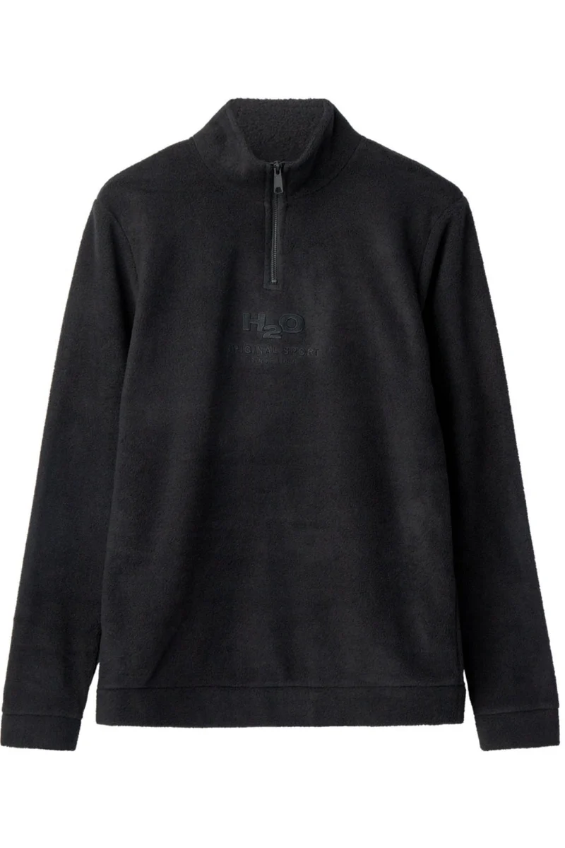 H2O - Blåvand II Fleece Half Zip - Black