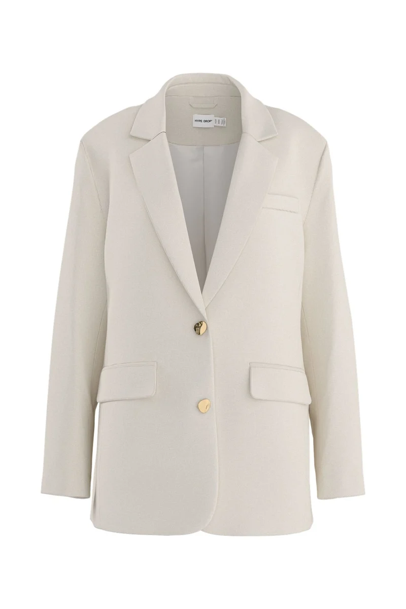 Hypedrop - Hdrose Boxy Blazer 32000332 - 5247802 - Gardenia