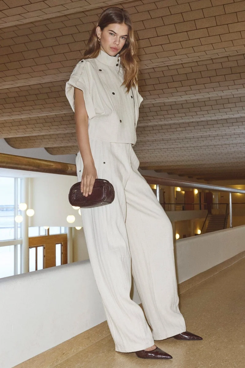 Co´Couture - Calincc Pant 500117 - 10003 - Creme
