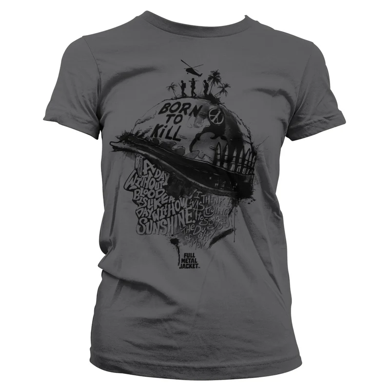 Full Metal Jacket Sayings Girly T-Shirt