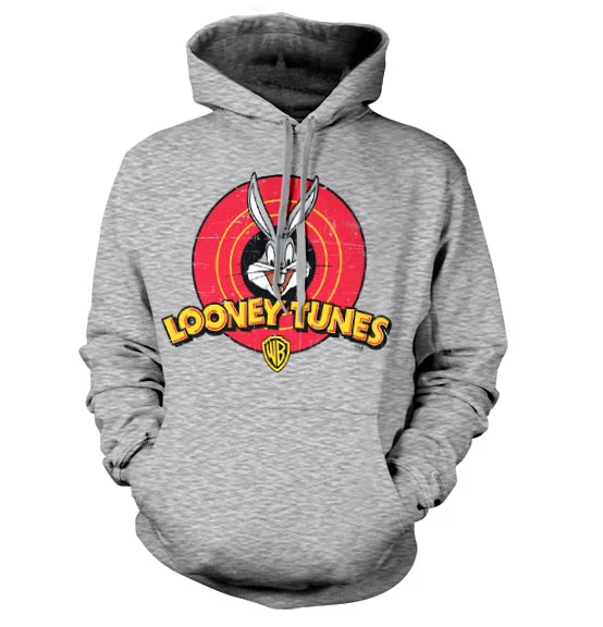 Looney Tunes Distressed Logo Hoodie