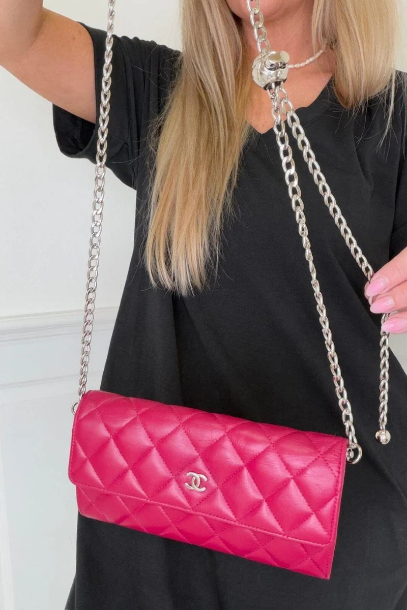 Preloved Vintageline X Molly&My - Chanel Classic Flap Wallet 3 - Logo