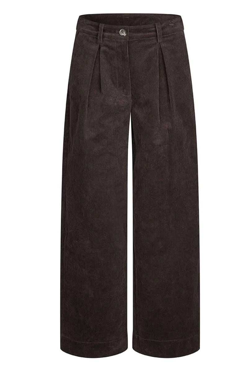 Modström - Pablomd Wide Pants 58929 - 5508 - Seal Brown
