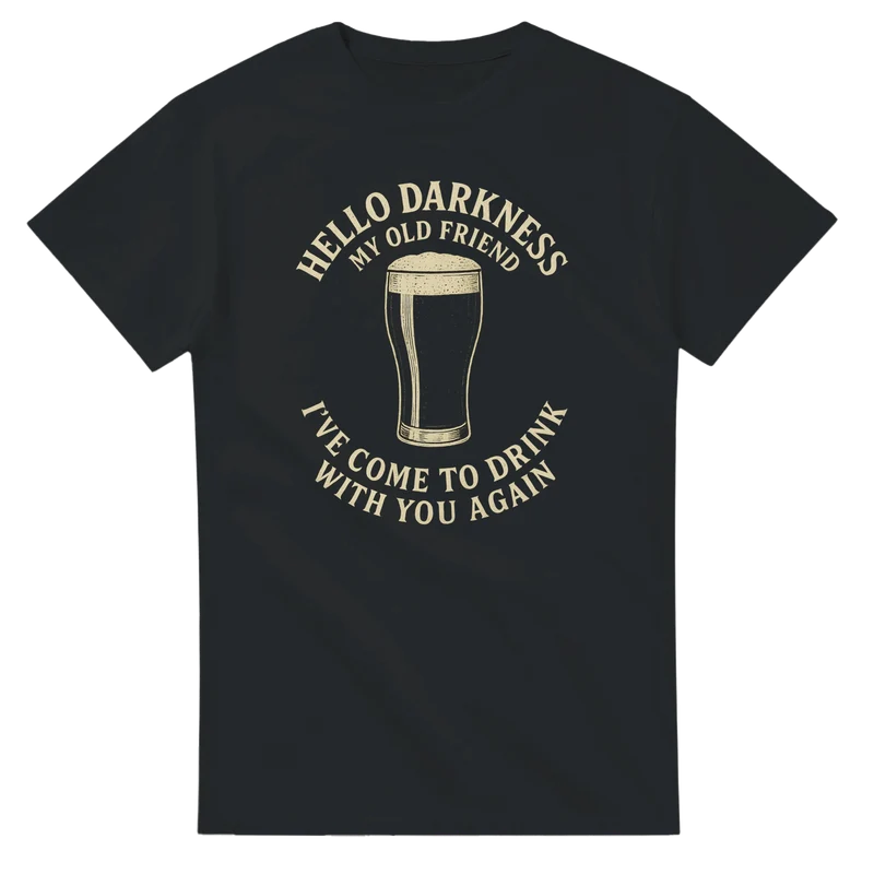 T-shirt – Hello Darkness My Old Friend