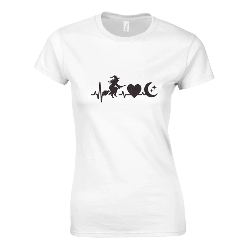 T-shirt Dam – Witchy Heartbeat