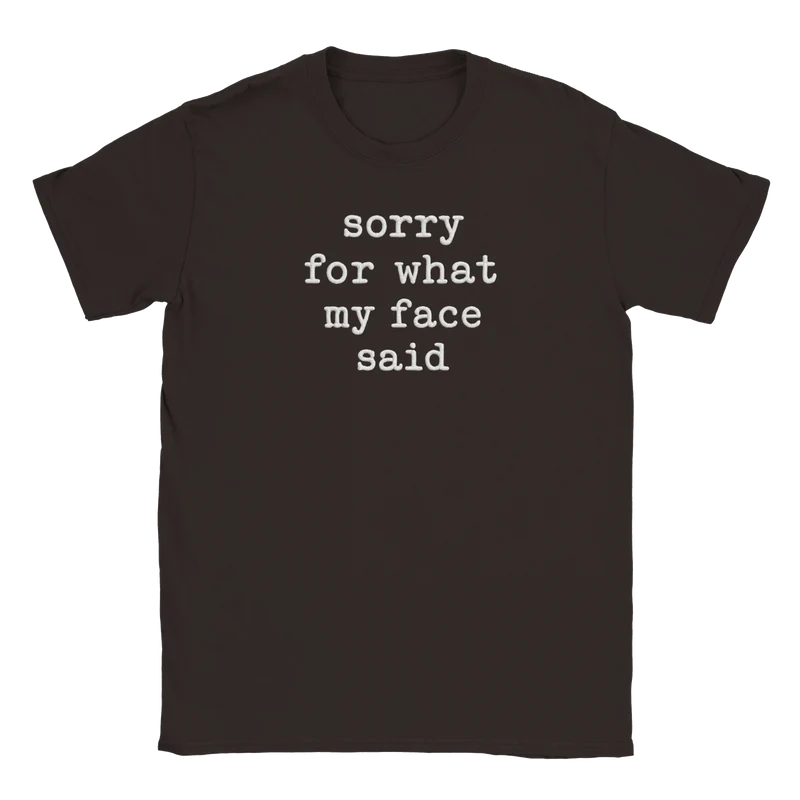 T-shirt - Sorry