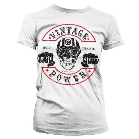 Vintage Power Girly T-Shirt