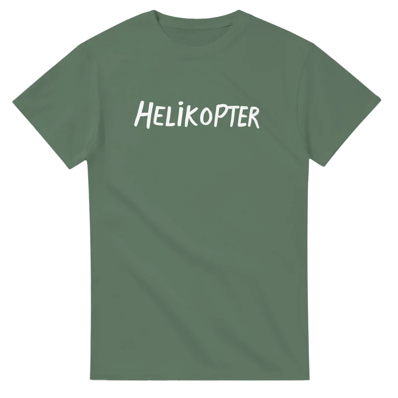 T-shirt - Helikopter