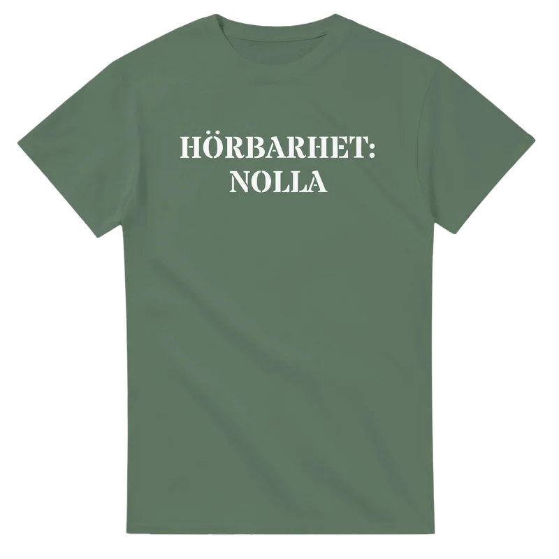 T-shirt - Hörbarhet Nolla