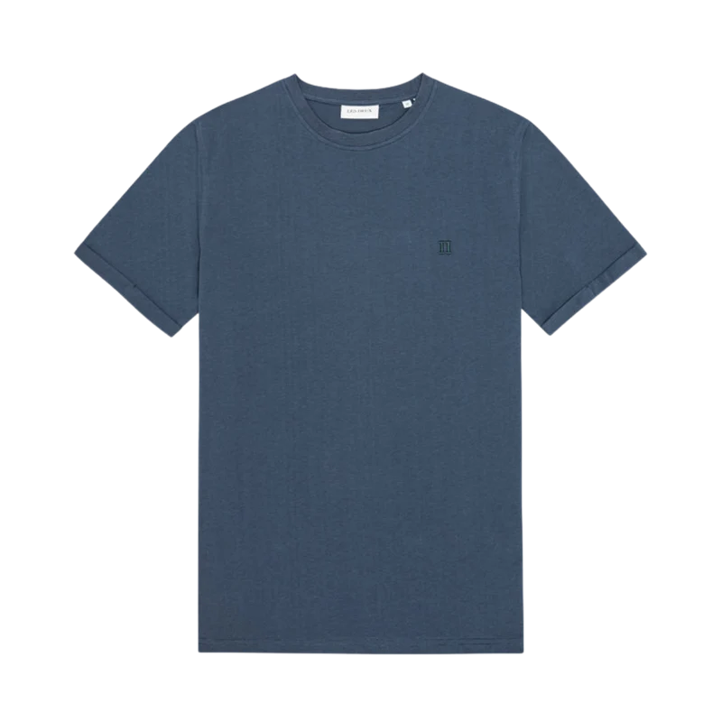 Norregaard Contrast T-Shirt - Dark Denim Blue