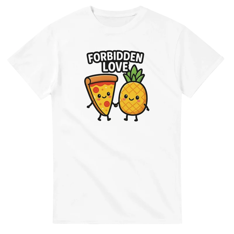 T-shirt - Forbidden Love Pineapple Pizza Edition