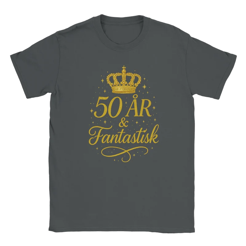 T-shirt - 50 år och fantastisk