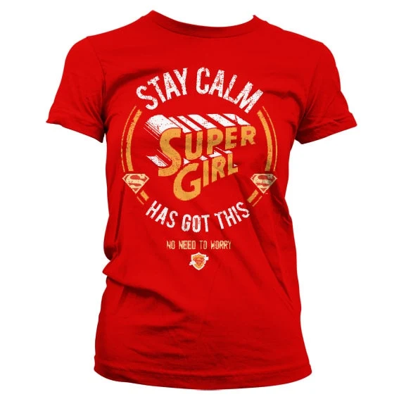 Supergirl Has Got This Girly T-Shirt