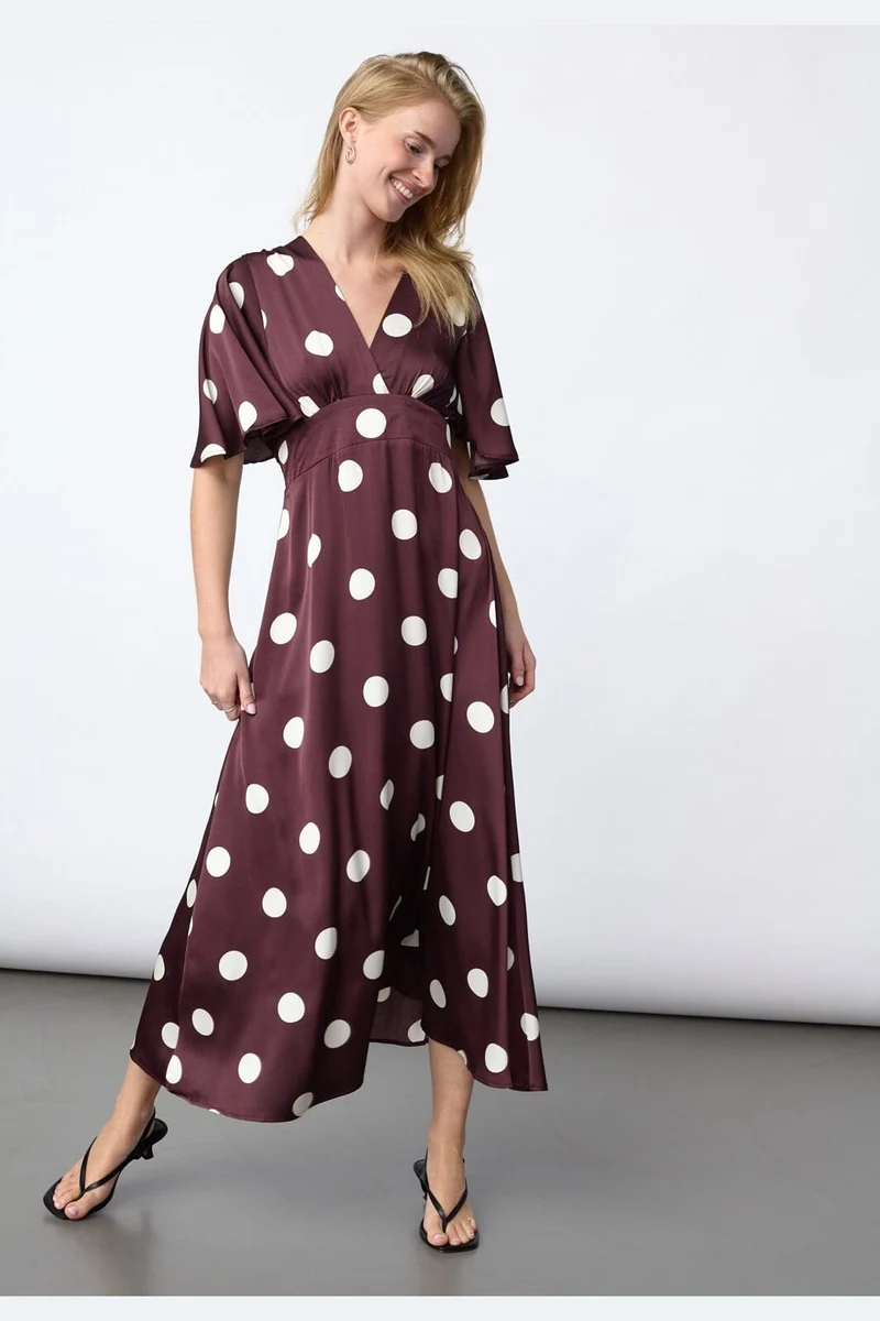 Sisters Point - Gisela-Dr34 20106 - 801 - Deep Bordeaux Dot