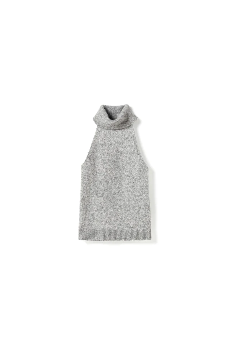 Noella - N-Lajoianna Knit Top 16650001 - 972 - Medium Grey Mel.