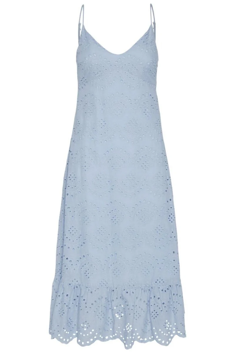 Pieces - Pcvilde Strap Dress - 4703760 Cashmere Blue