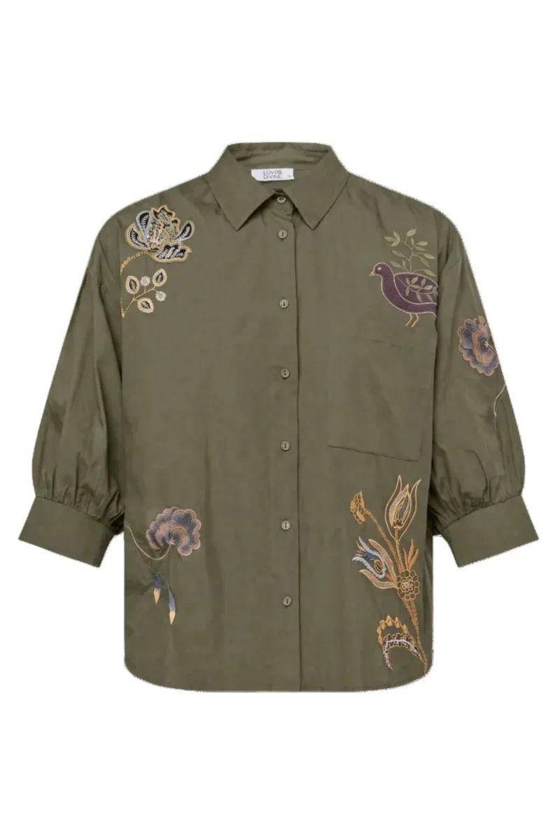Love & Divine - Love1604-4 20321 - 310 - D. Olive/Emb.