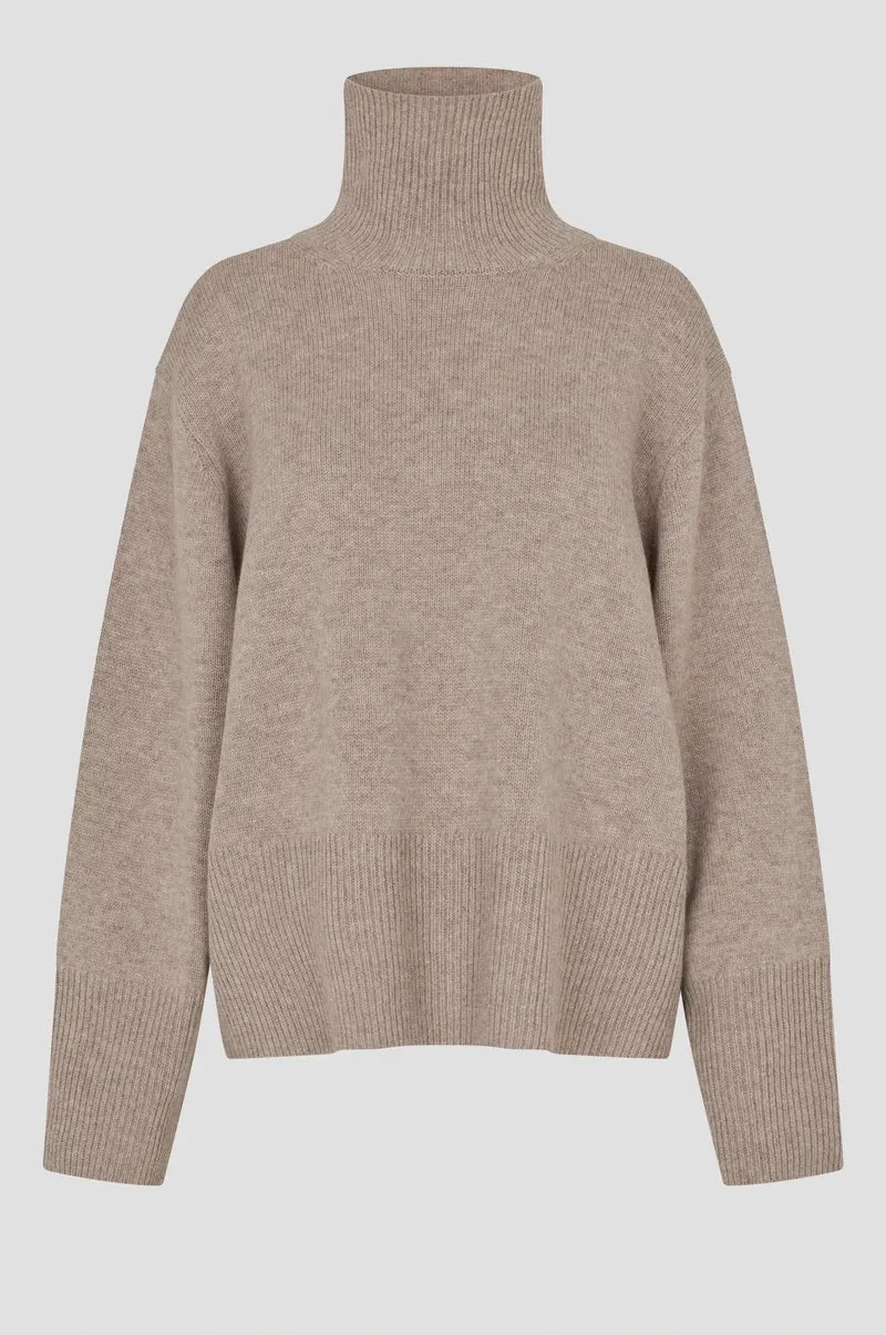 Second Female - Alpha Knit T-Neck 59195 - 6138 Fallen Rock
