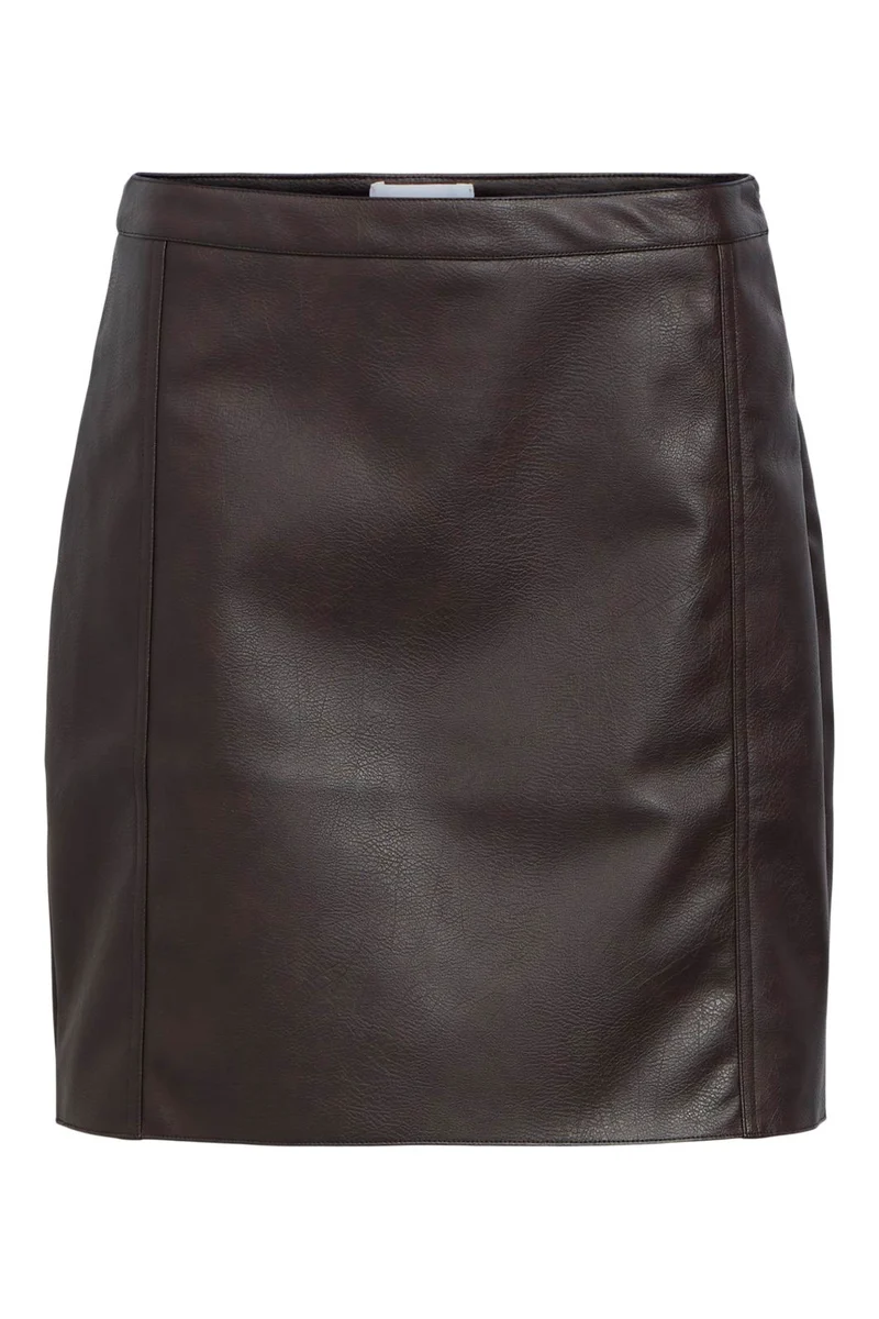 Object - Objliva Short Skirt 147 Nd - 5156384 Seal Brown
