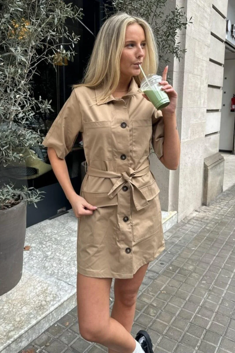 BYIC - Noraic Dress - brown Brown
