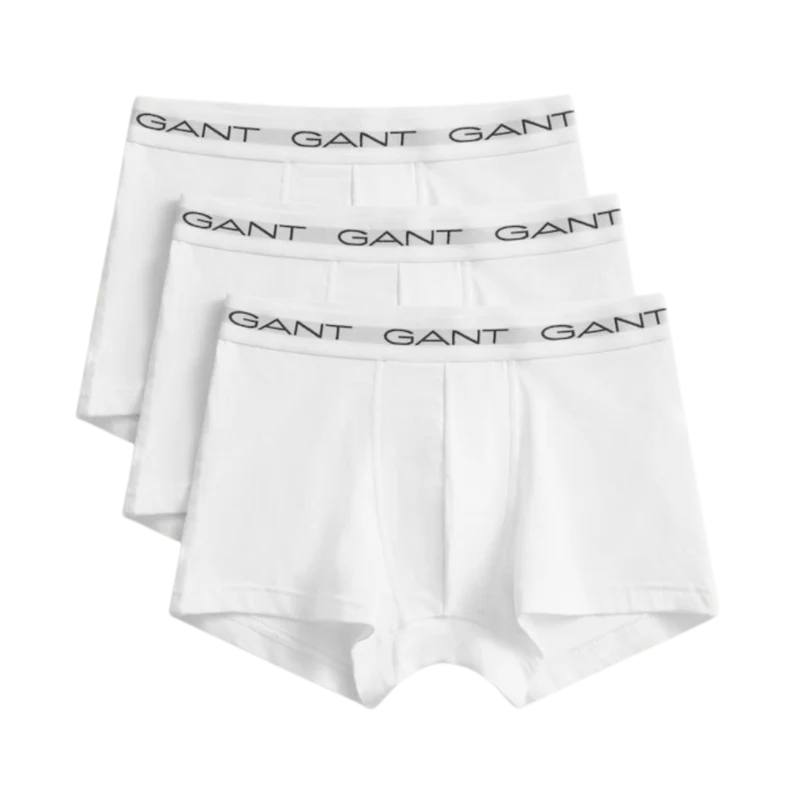 3-Pack Trunks - White