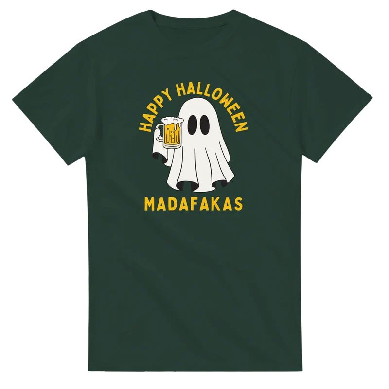 T-shirt - Happy Halloween Madafakas