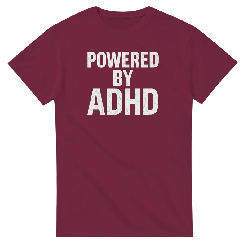 T-shirt - Powered by ADHD