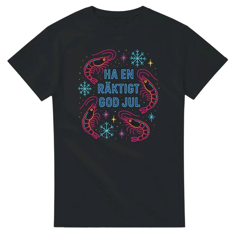 T-shirt – Ha en räktigt god jul