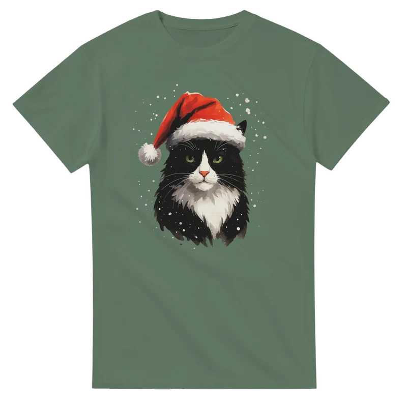 T-shirt – Julkatt med Tomteluva