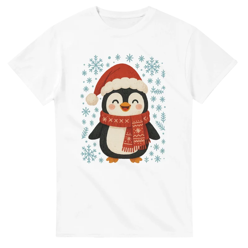 T-shirt - Julpingvin