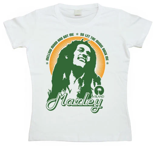 Bob Marley - Mellow Mood Girly T-shirt