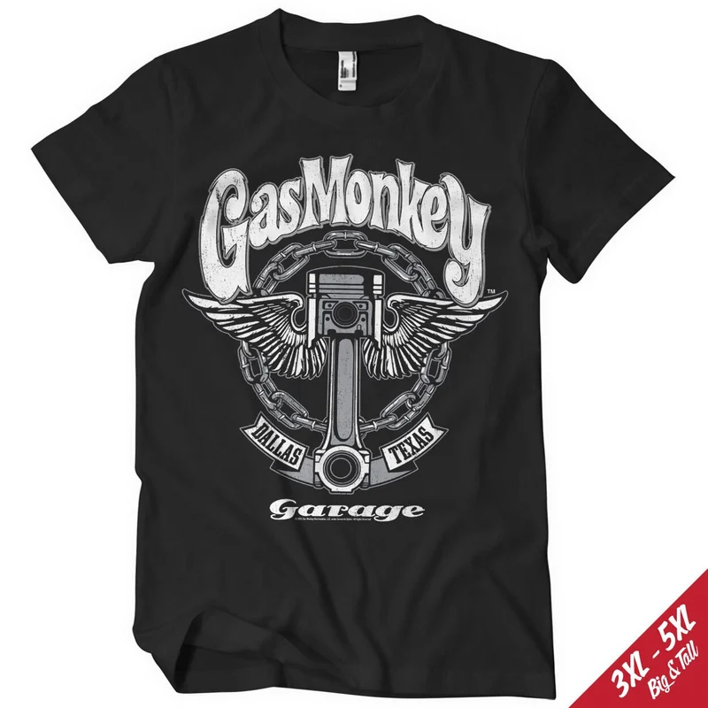 Gas Monkey Garage Big Piston Big & Tall T-Shirt