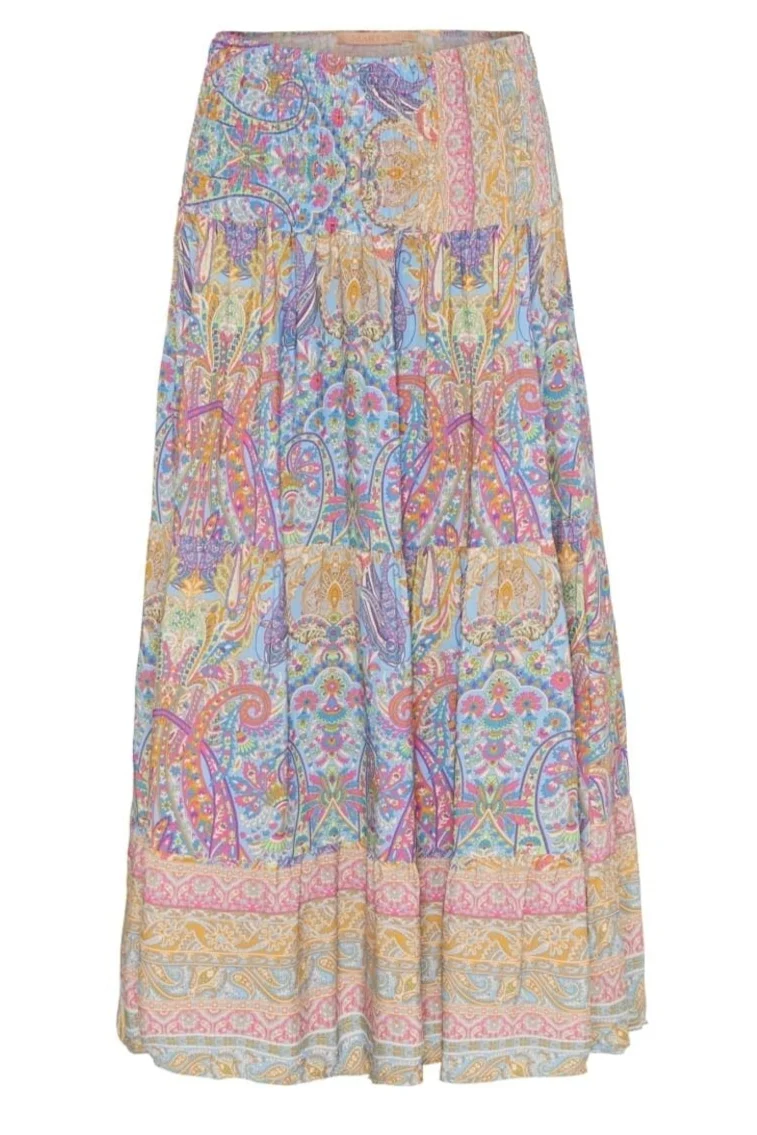 Marta Du Chateau - Cjosefina Skirt 5849 - Sky4174Print