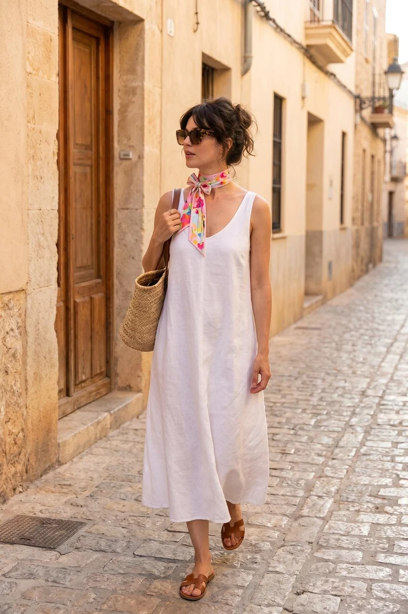 A-bee - Tania Scarf - Pink
