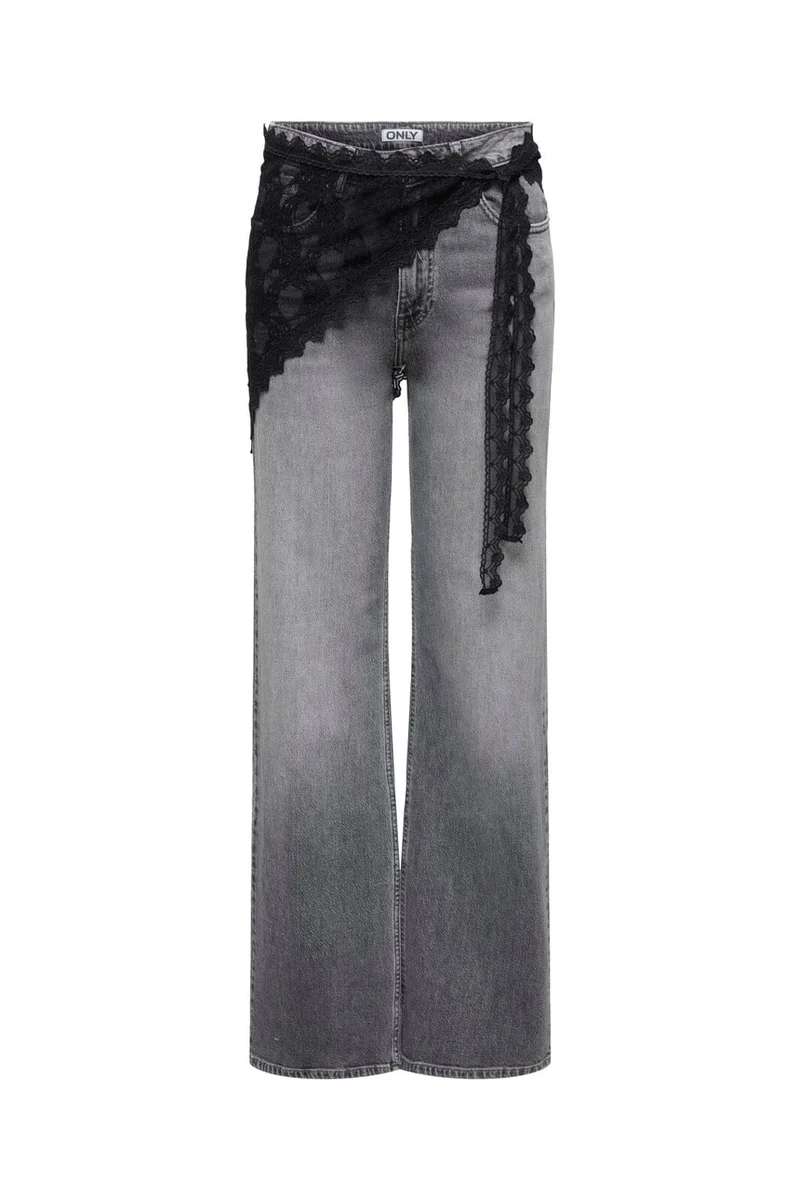 Only - Onlsof Lace Scarf - 5082272 Black