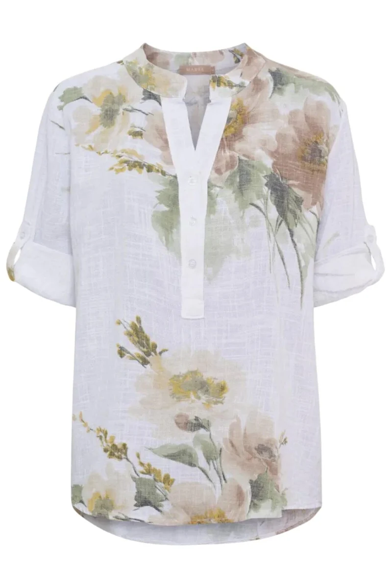 Marta Du Chateau - Mdcnadira Shirt 9122 - White