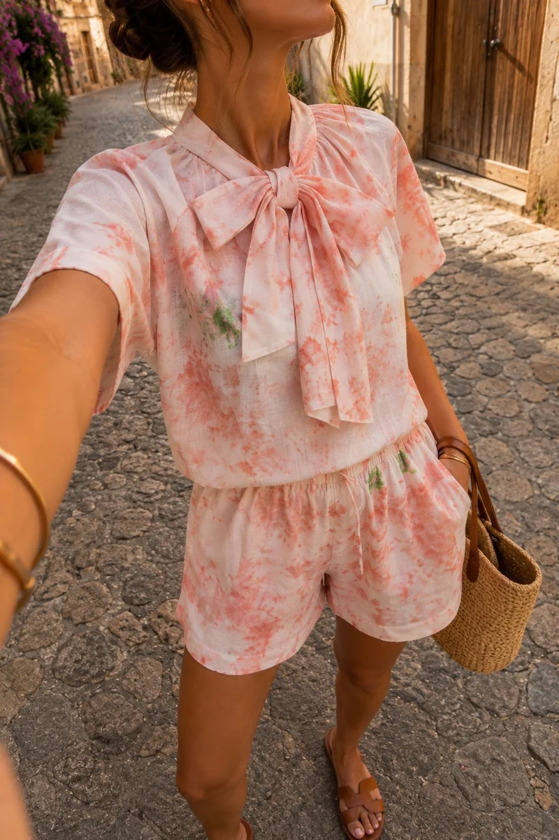 A-Bee - Rivka Short - Orange