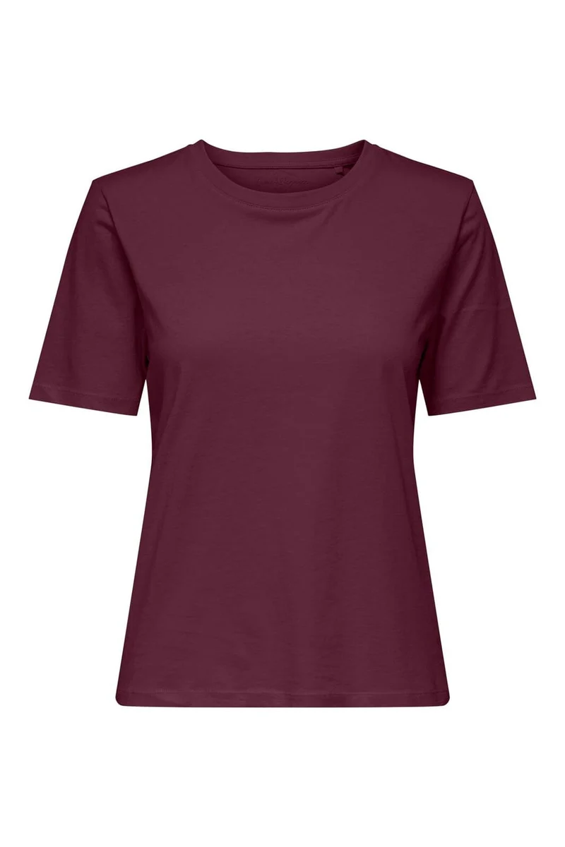 Only - Onlhappy S/S O-Neck Tee Pr - 5121592 Fig