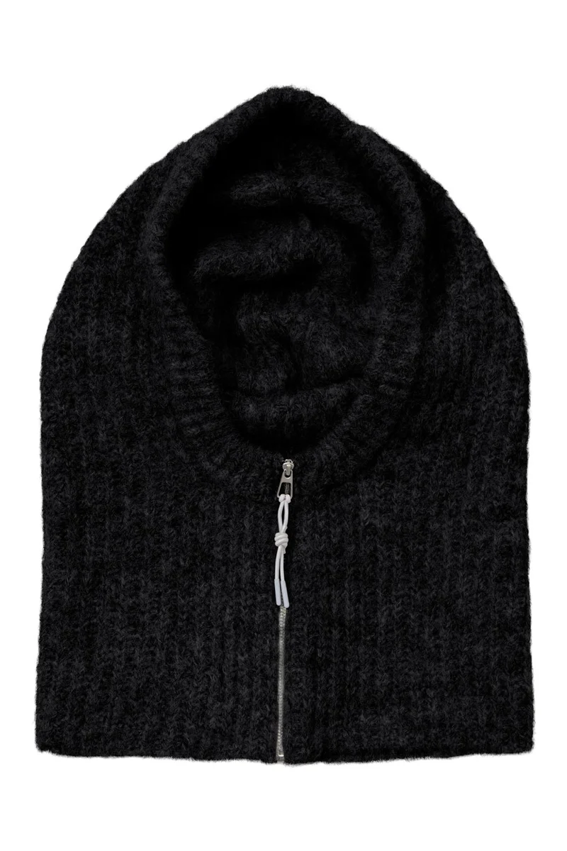 Object - Objmilu Zip Balaclava - 5165298 Black