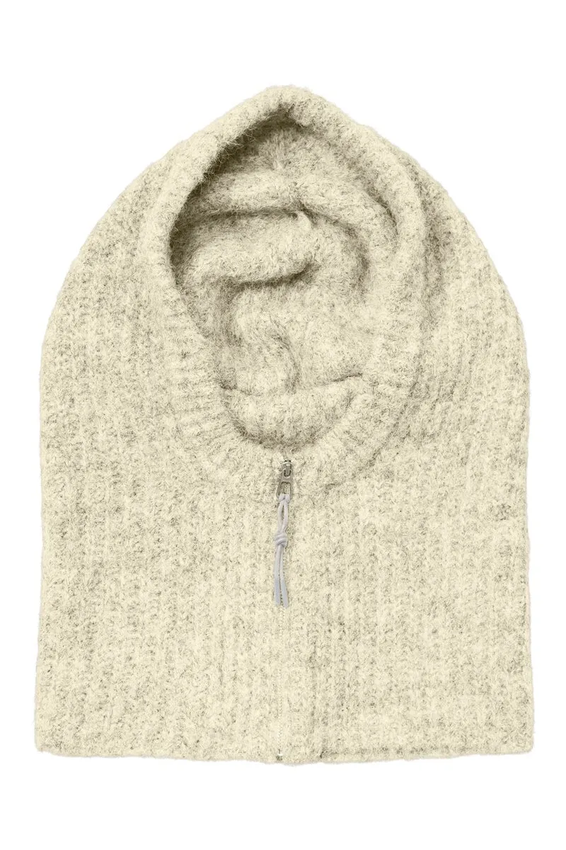 Object - Objmilu Zip Balaclava - 5161676 Sandshell Melange
