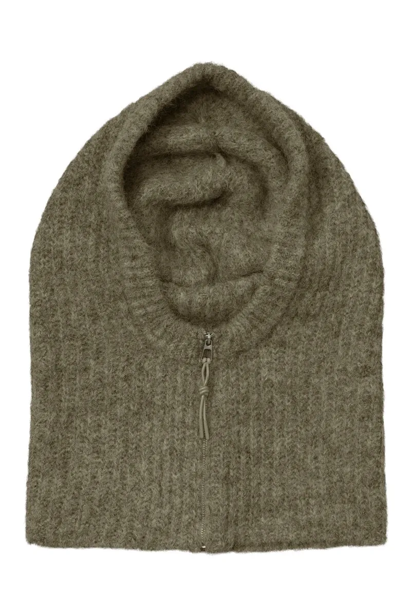 Object - Objmilu Zip Balaclava - 5161673 Eucalyptus