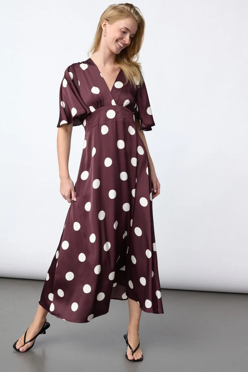 Sisters Point - Gisela-Dr34 20106 - 801 - Deep Bordeaux Dot