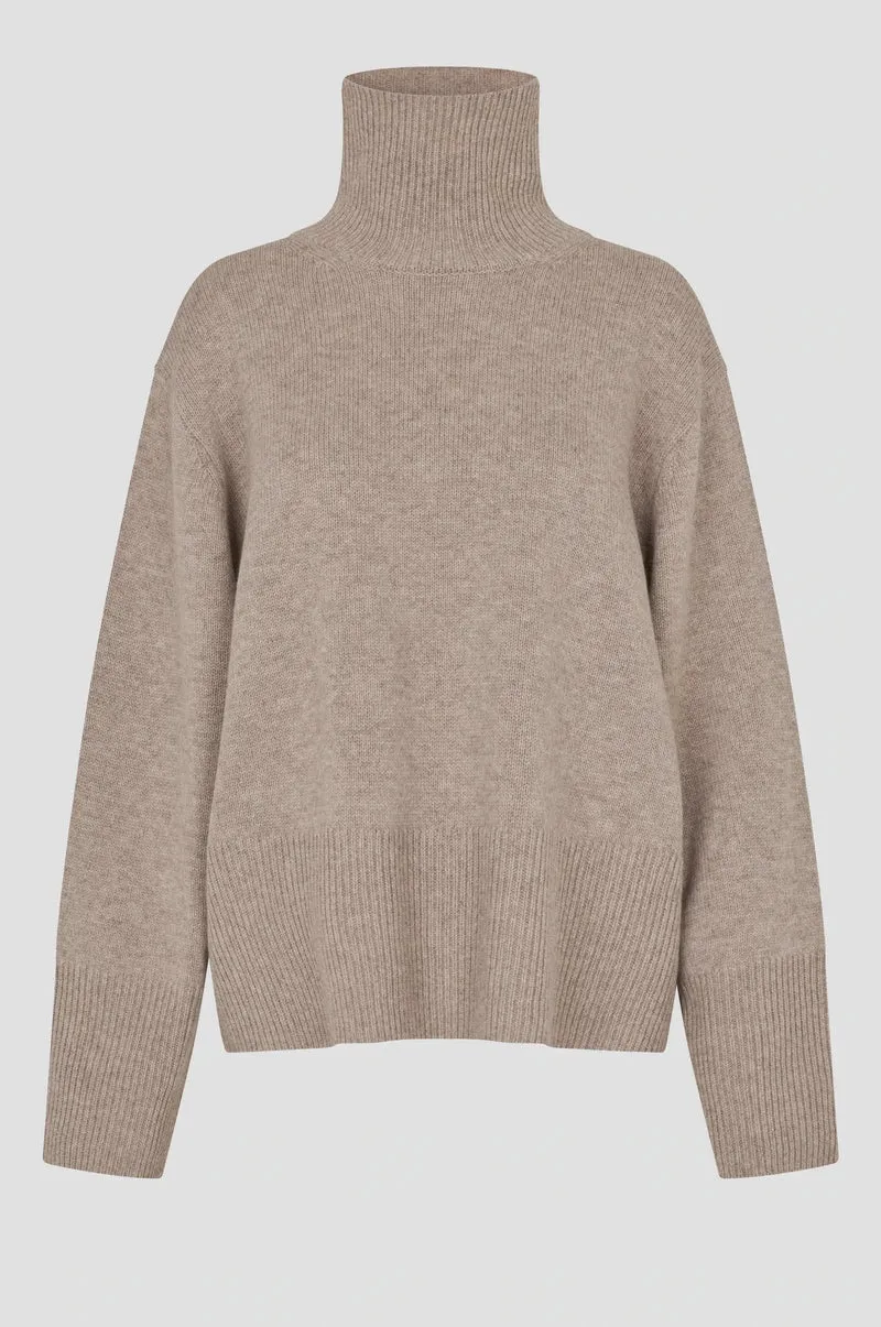 Second Female - Alpha Knit T-Neck 59195 - 6138 Fallen Rock