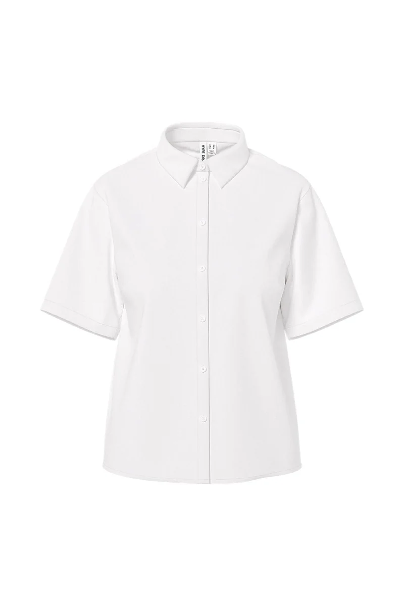 Hypedrop - Hdhailey Ss Boxy Shirt 32000776 - 5180417 - Cloud Dancer