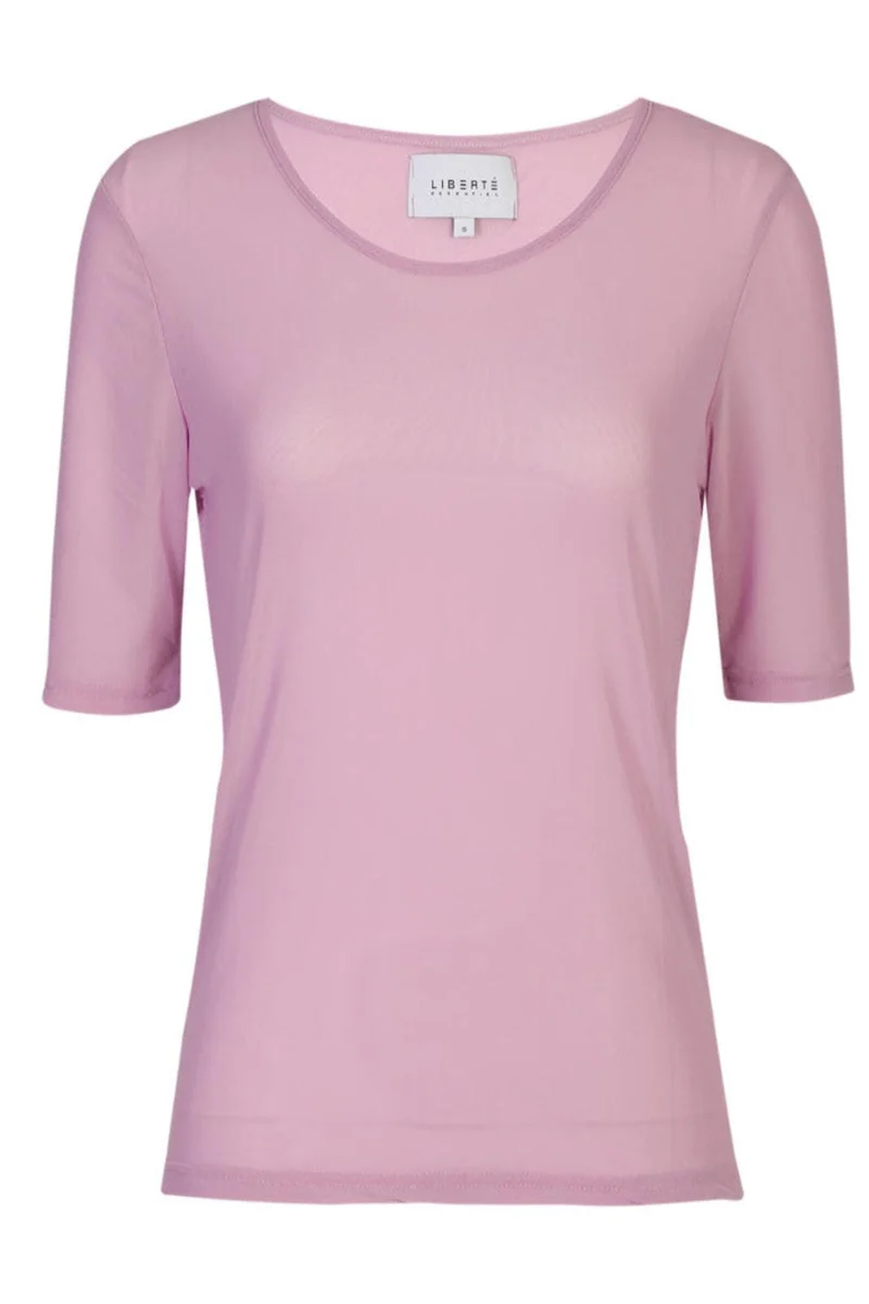 Liberte - Mesh Ss Tshirt 22064 - Lavender